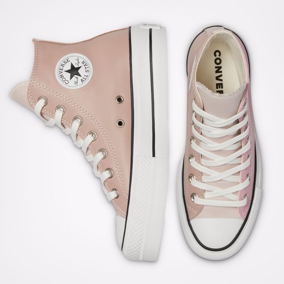 converse earthy tones platform chuck